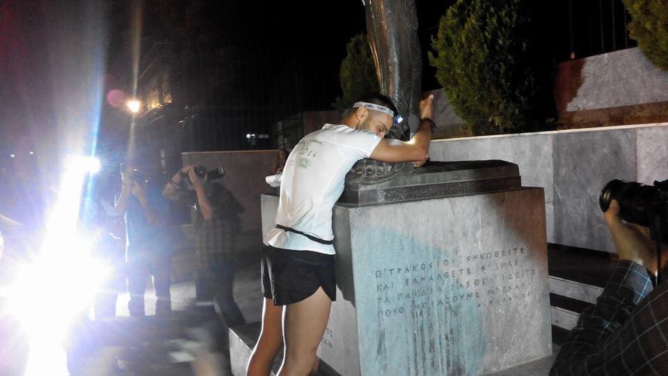 Τερμάτισε ο Γιάννης Πυργελής στον 1ο Φειδιππίδειο δρόμο