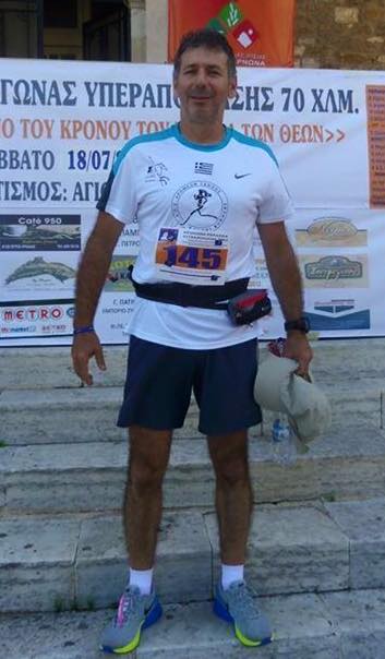 9ος στον 9ο Σαρωνικό Δρόμο ο Θανάσης Μπαμπάτσος