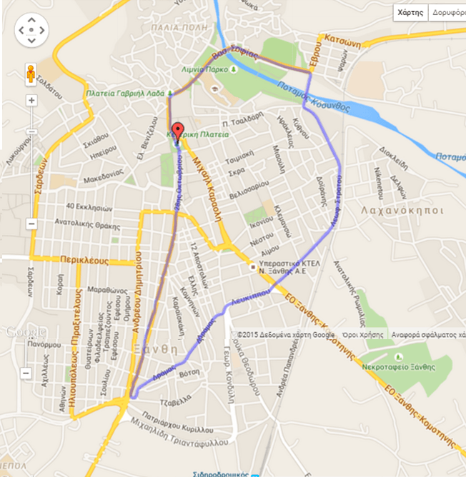 Αγώνας Δρόμου του Ελληνικού Ερυθρού Σταυρού Ξάνθης 2016