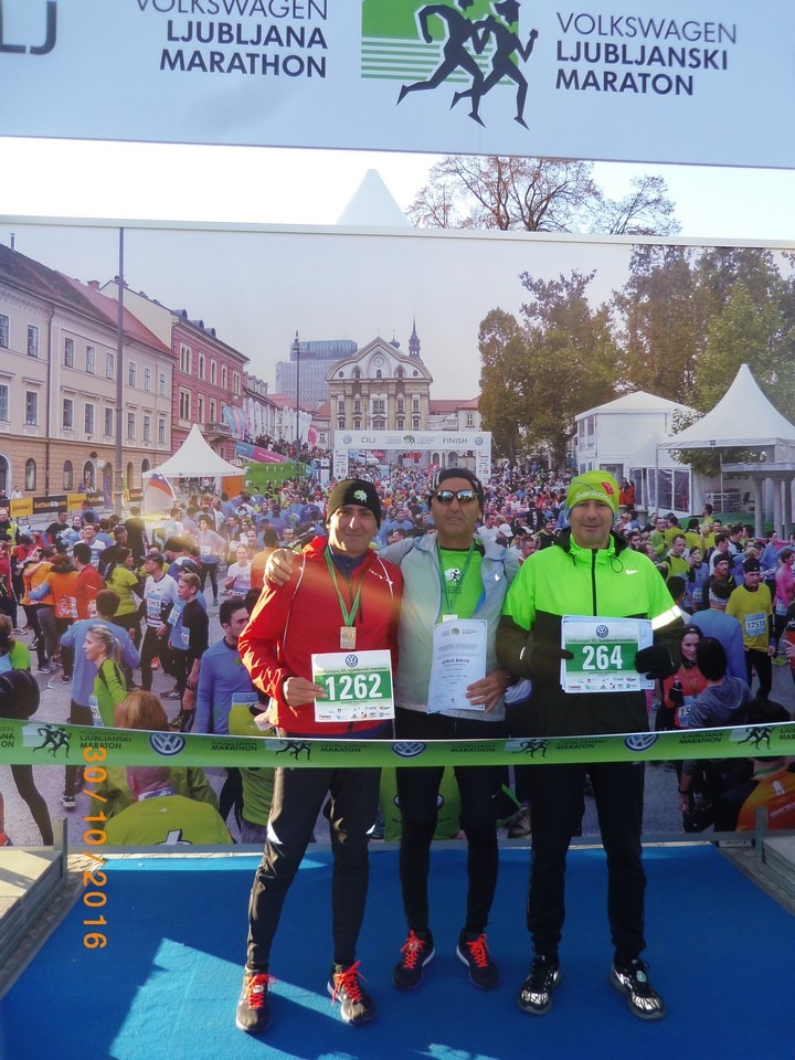 Οι Xanthi Runners στον μαραθώνιο της Λιουμπλιάνα